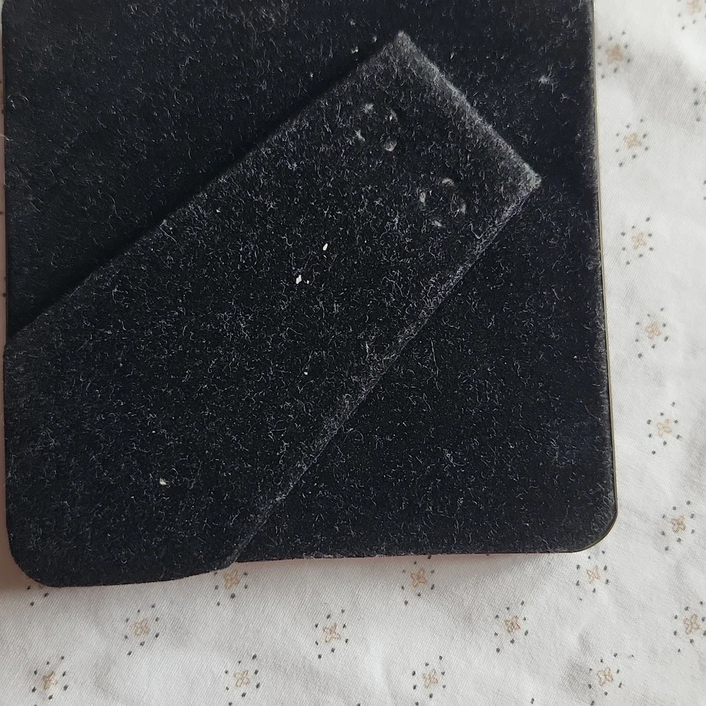 Vintage Siver Metal Square  Picture Frame